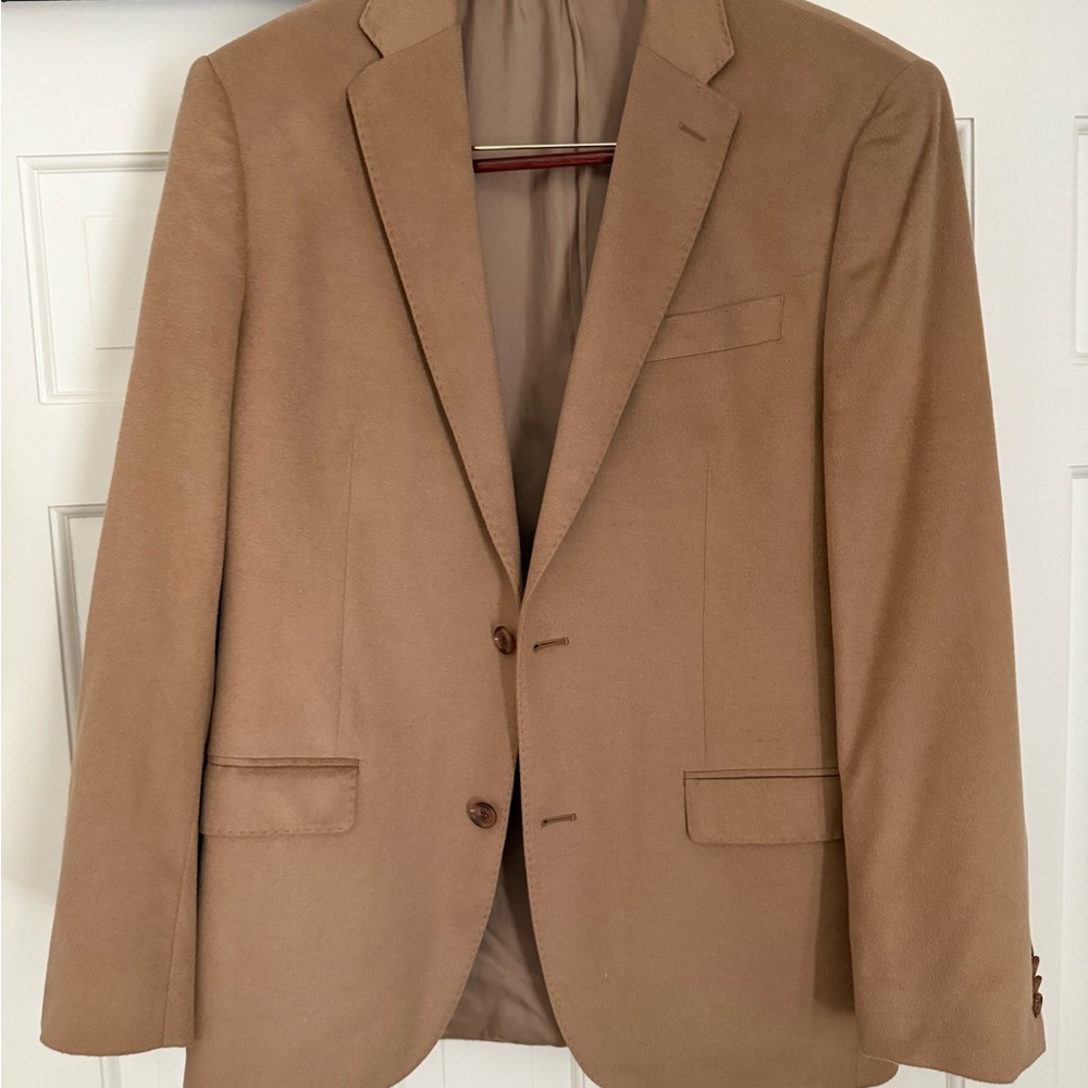 Lauren Ralph Lauren Tan Sport Coat with Notched Lapels